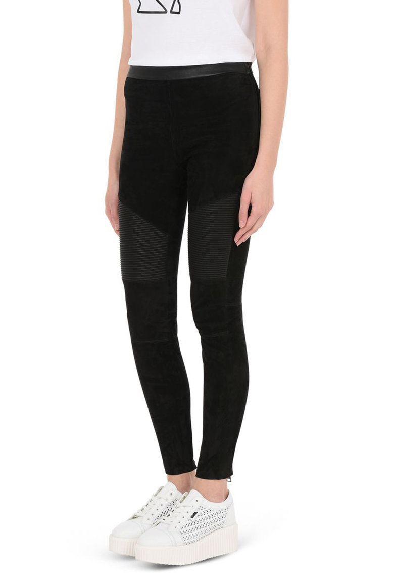 Colanti cu insertii de piele