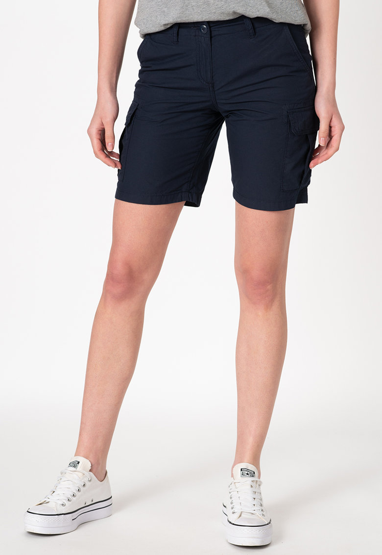 Pantaloni scurti cargo cu talie medie Meridian